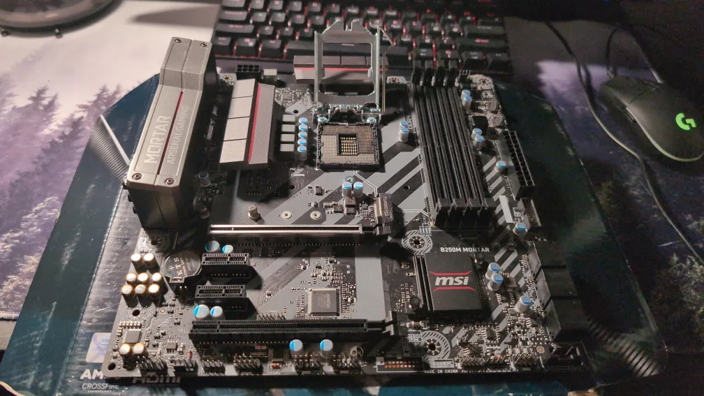 MSI B250M Mortar Motherboard for parts thumbnail