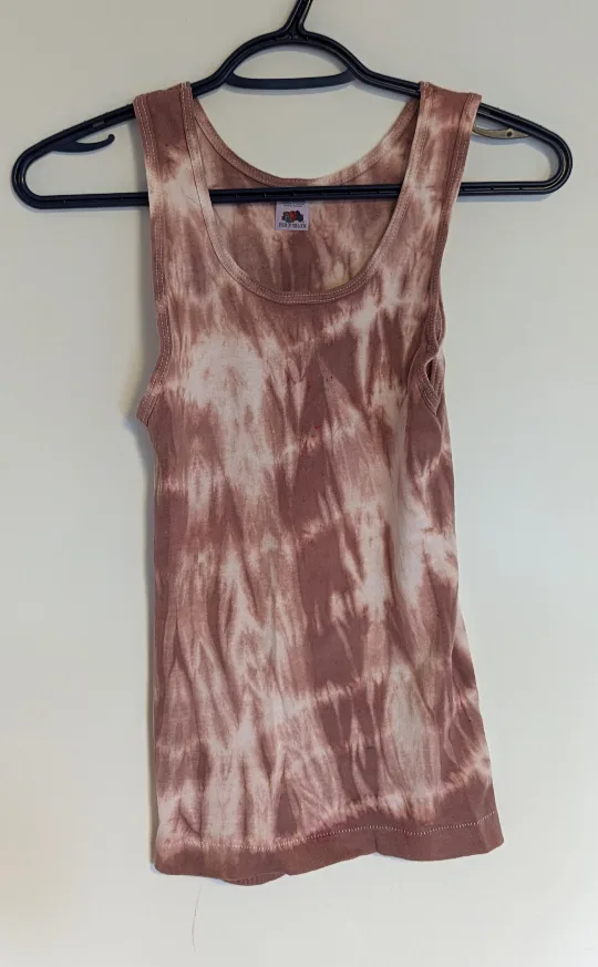 Fruit of the Loom Tie-Dye Tank Top - Size Large thumbnail