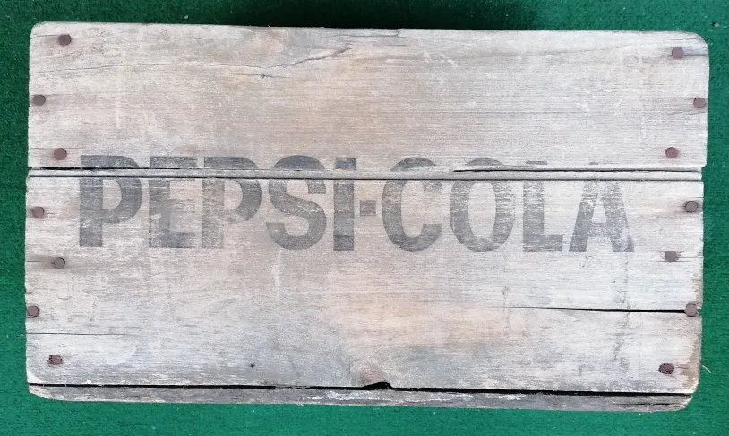 Vintage Pepsi-Cola Wooden Crate image indicator(2)