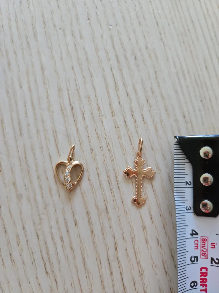 Golden charms. Great condition. Together 50$. Separately 30$ thumbnail