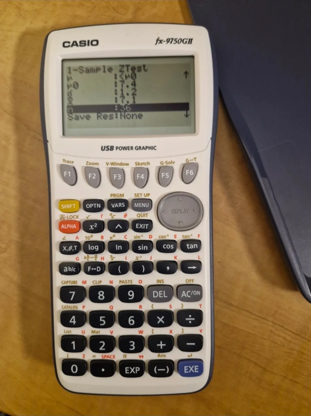 Casio fx-9750GII Statistics Calculator thumbnail