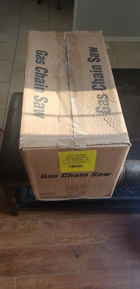 Poulan Pro Gas Chain Saw - New in Box image indicator(2)