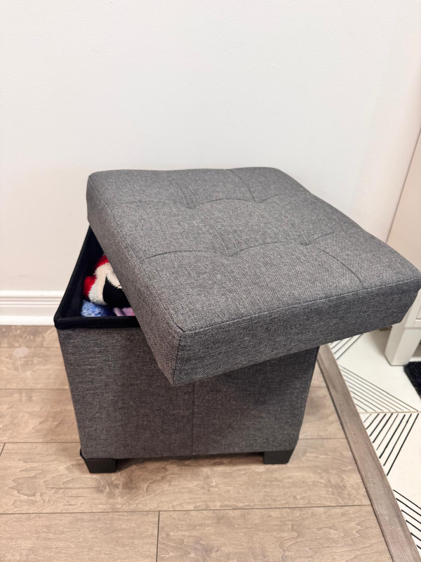 Entrance Ottoman with Hidden Storage – Stylish & Functional! - photo 3