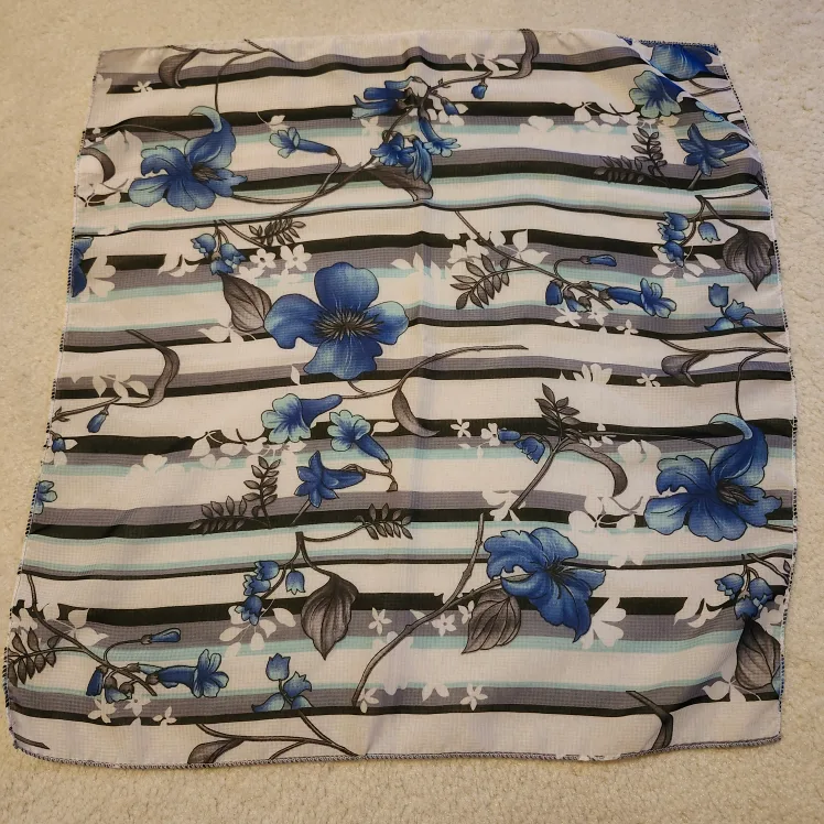 Floral Print Scarf - Polyester thumbnail