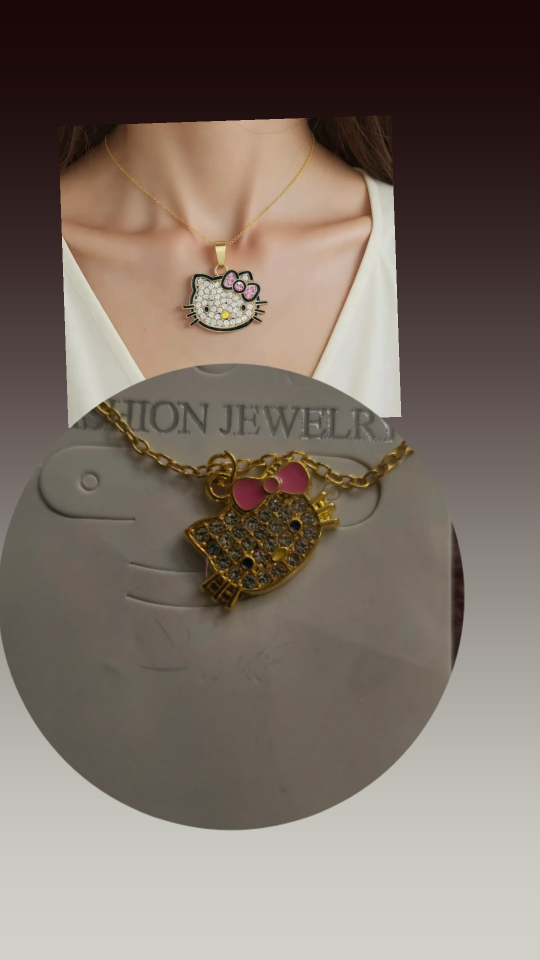 🍁Hello Kitty Gold Necklace