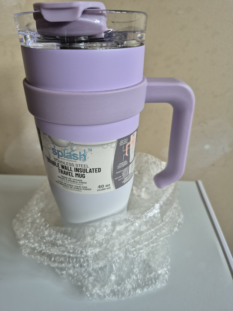 Splash Double Wall Insulated Travel Mug 40oz - photo 3