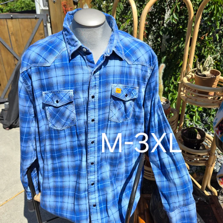 Wrangler 20X FR Plaid Shirt Men’s 3XL thumbnail