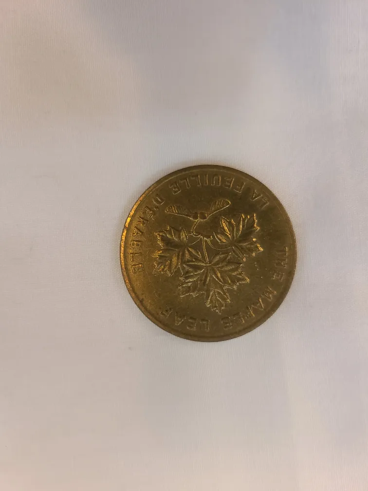 1867 THE MAPLE LEAF CANADA Token thumbnail