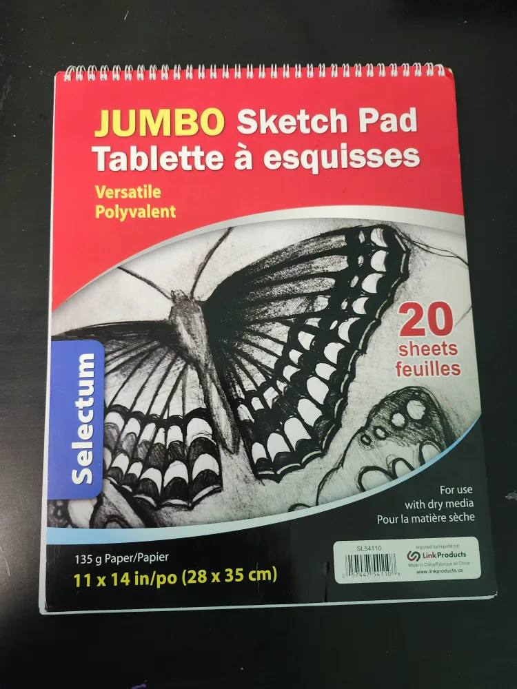 Jumbo Sketch Pad 11 x 14 in thumbnail
