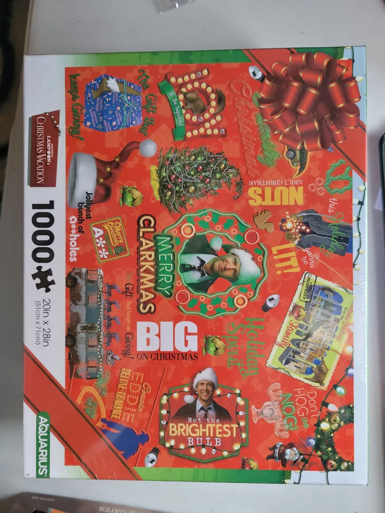 New Aquarius Christmas Vacation 1000 Piece Puzzle thumbnail