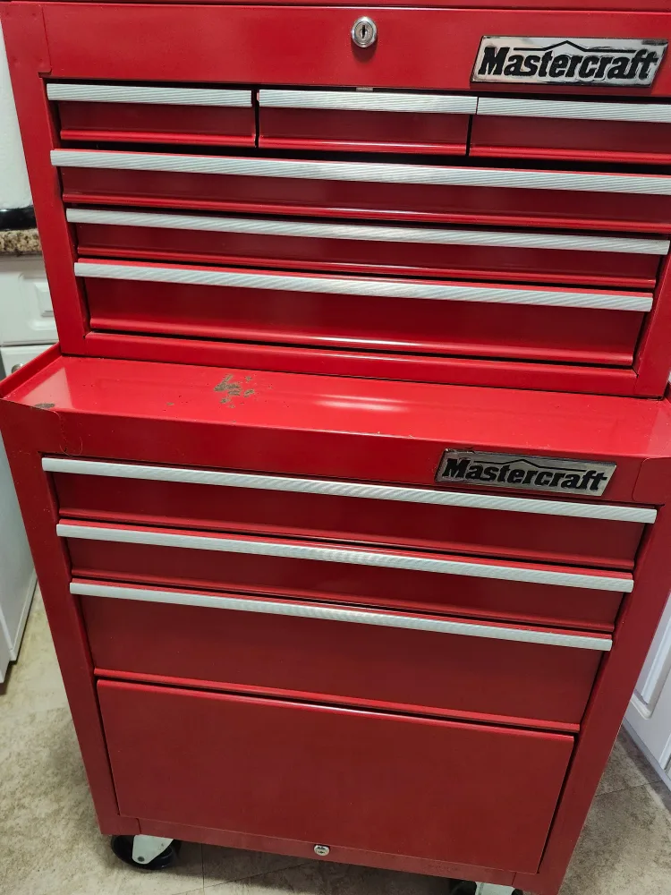Mastercraft Red Tool Chest image indicator(2)