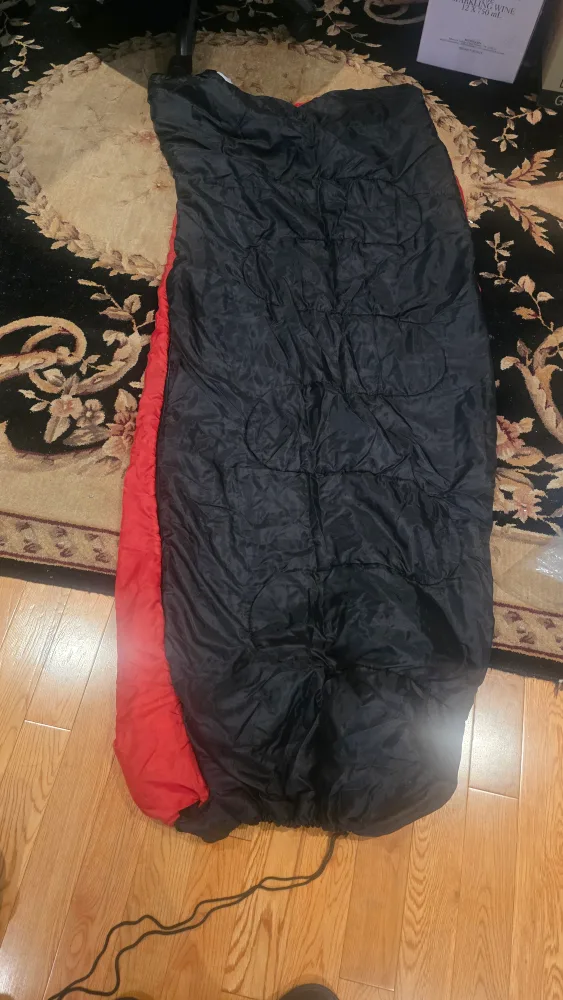 Black and Red Sleeping Bag thumbnail
