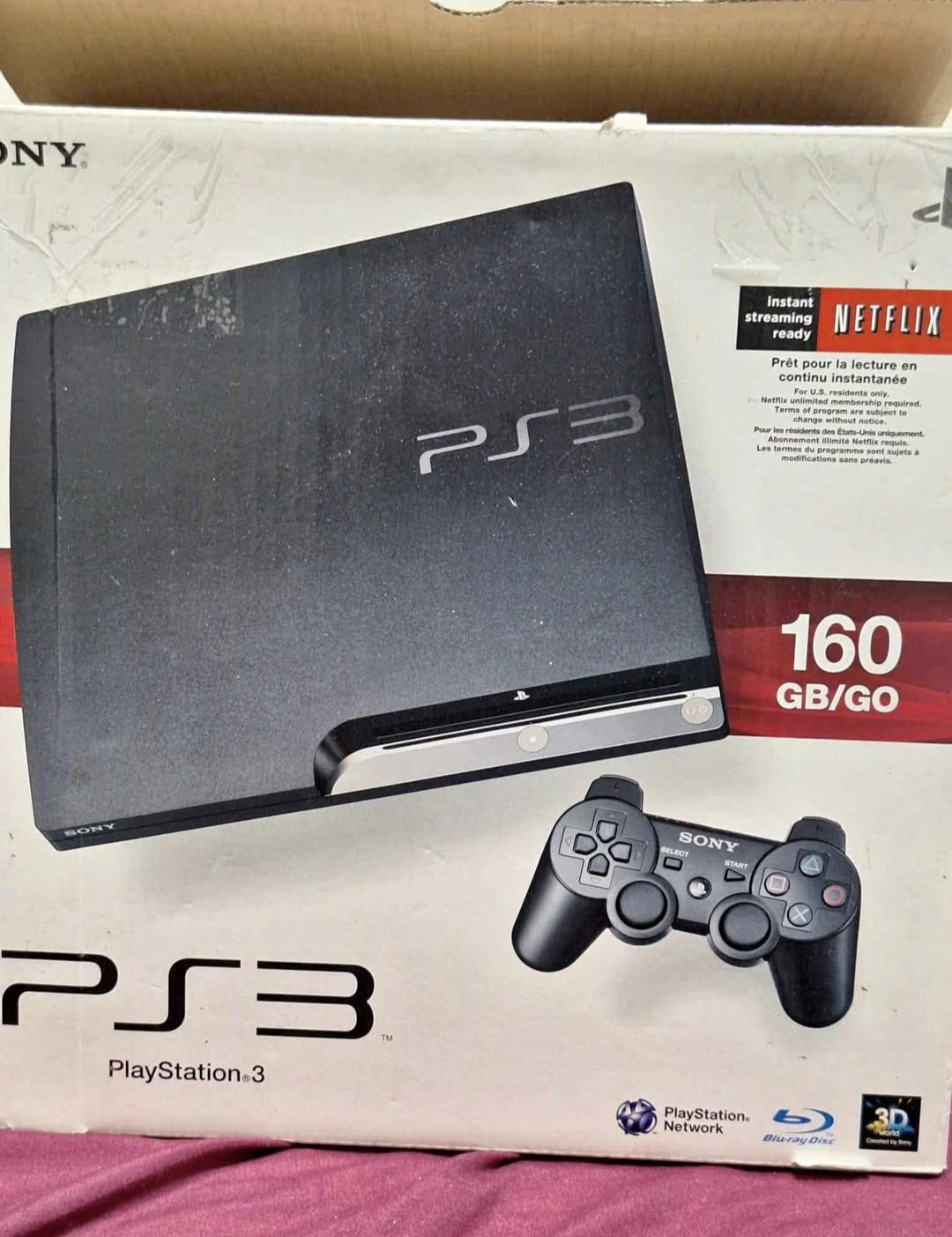 Sony PlayStation 3 (PS3) 160GB Console - photo 3