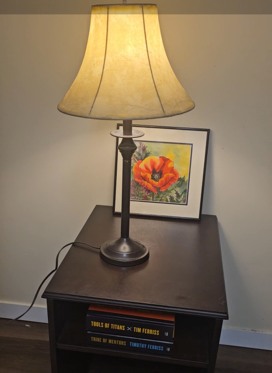 Dark Brown Side Table - photo 2