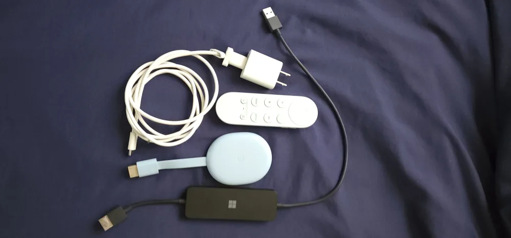 Google Chromecast TV & Microsoft Wireless Display Adapter thumbnail