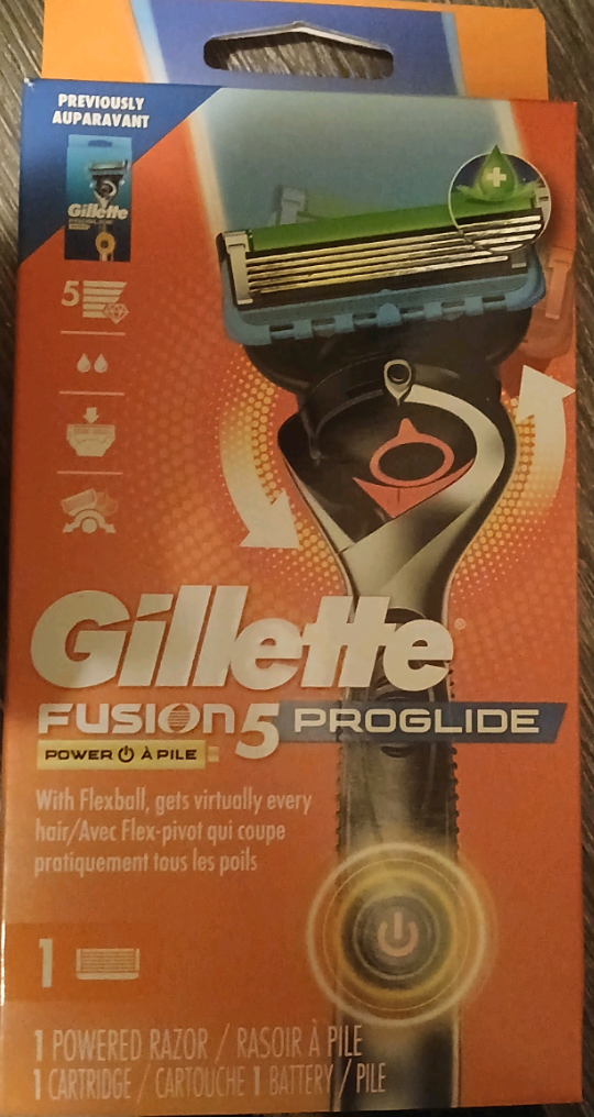 Gillette Fusion5 ProGlide Power Razor - New!