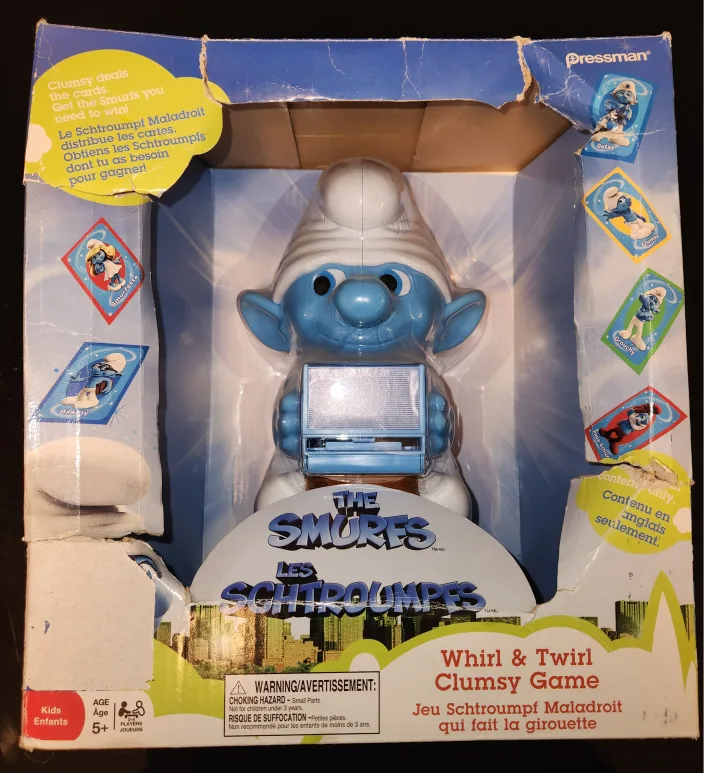 Children's SMURFS board game thumbnail