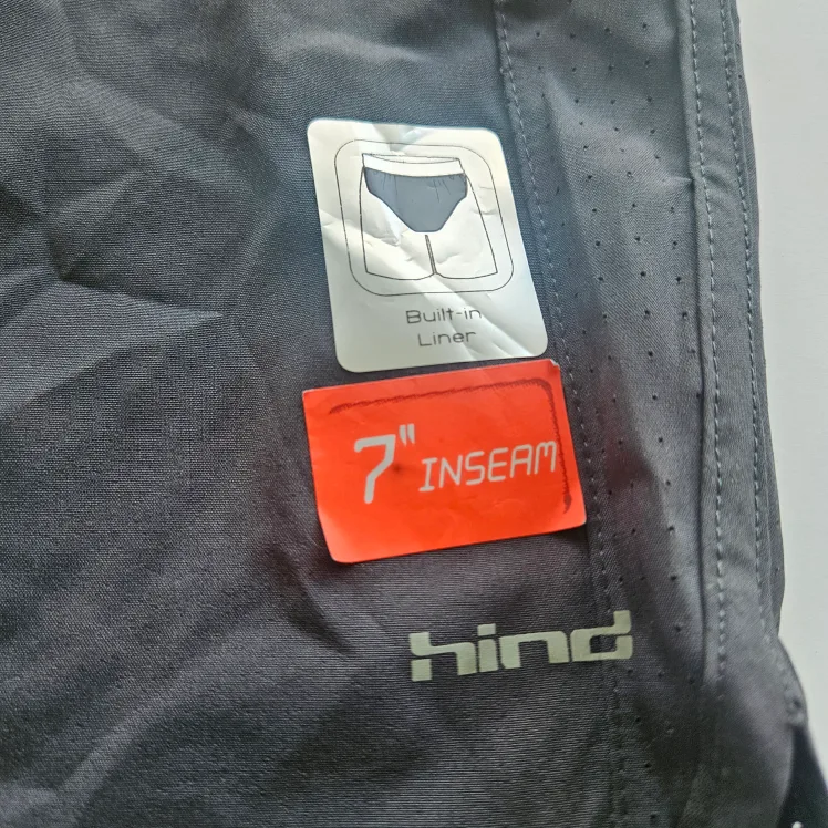 NWT Mens Hind Motion Athletic Shorts Lined Black Size XL image indicator(2)
