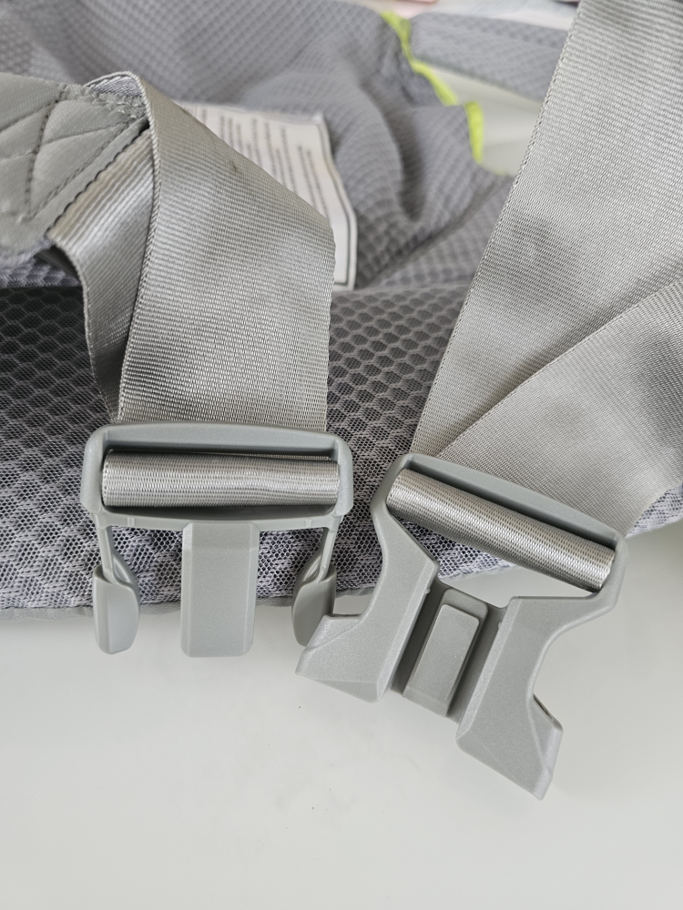 Onya Baby Carrier w/ Infant Booster - Grey & Green - photo 3