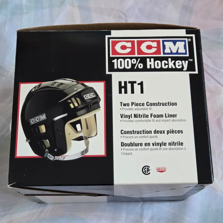 CCM Junior HT1 Ice Hockey Helmet image indicator(3)
