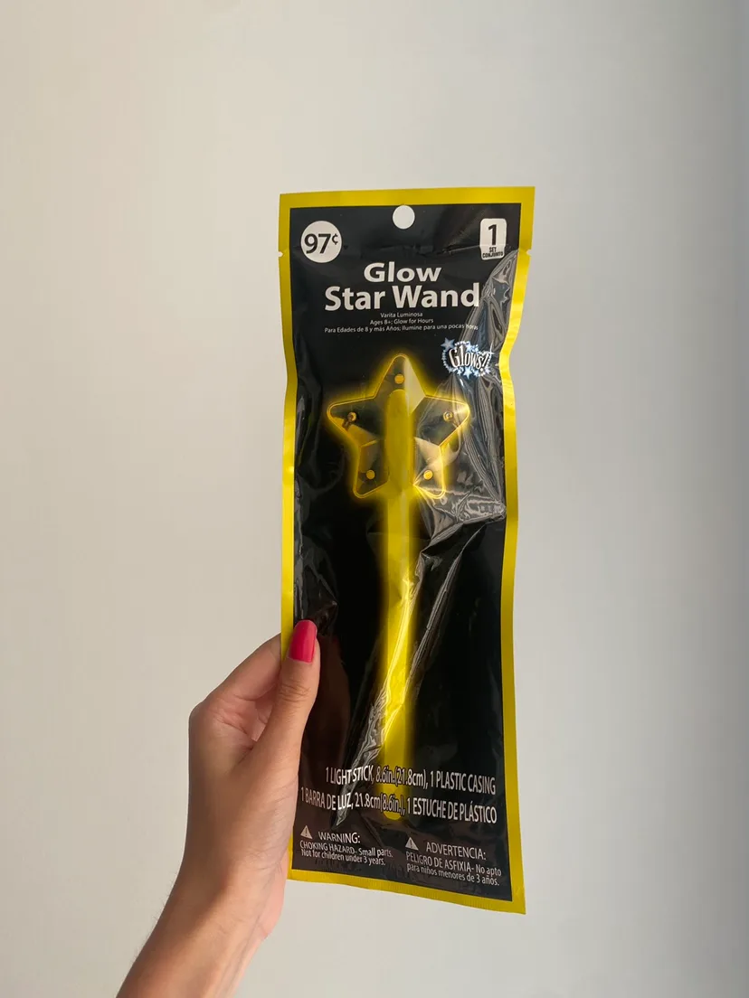 Glow Star Wand - New in Package thumbnail