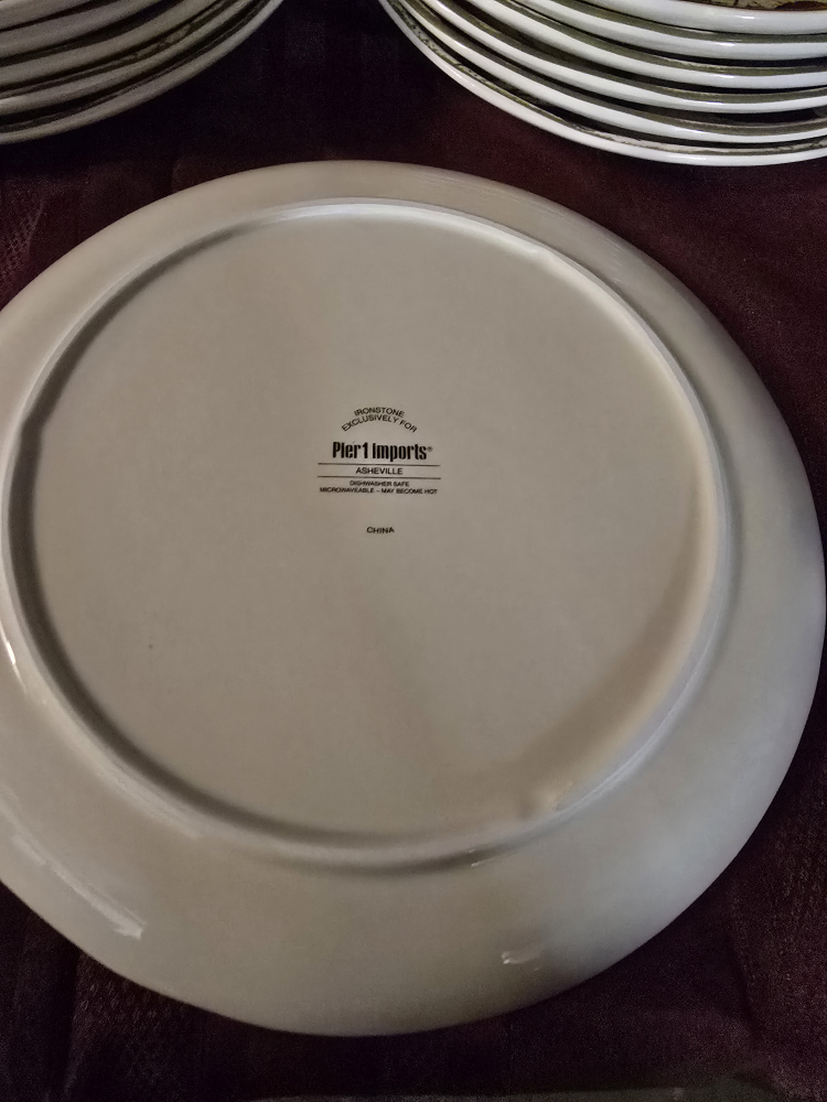 Pier 1 Imports Asheville Plates - photo 2