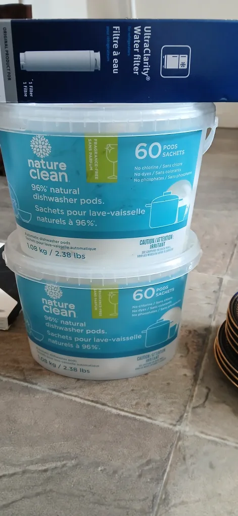 Nature Clean 96% Natural Dishwasher Pods - 60 Pods thumbnail
