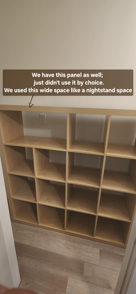 IKEA Kallax Shelf Unit - White Stained Oak Effect 4x4 - photo 4