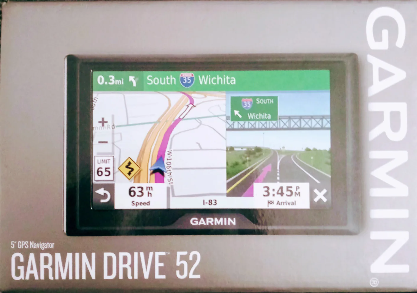 Garmin Drive 52 5" GPS Navigator - Like New! thumbnail
