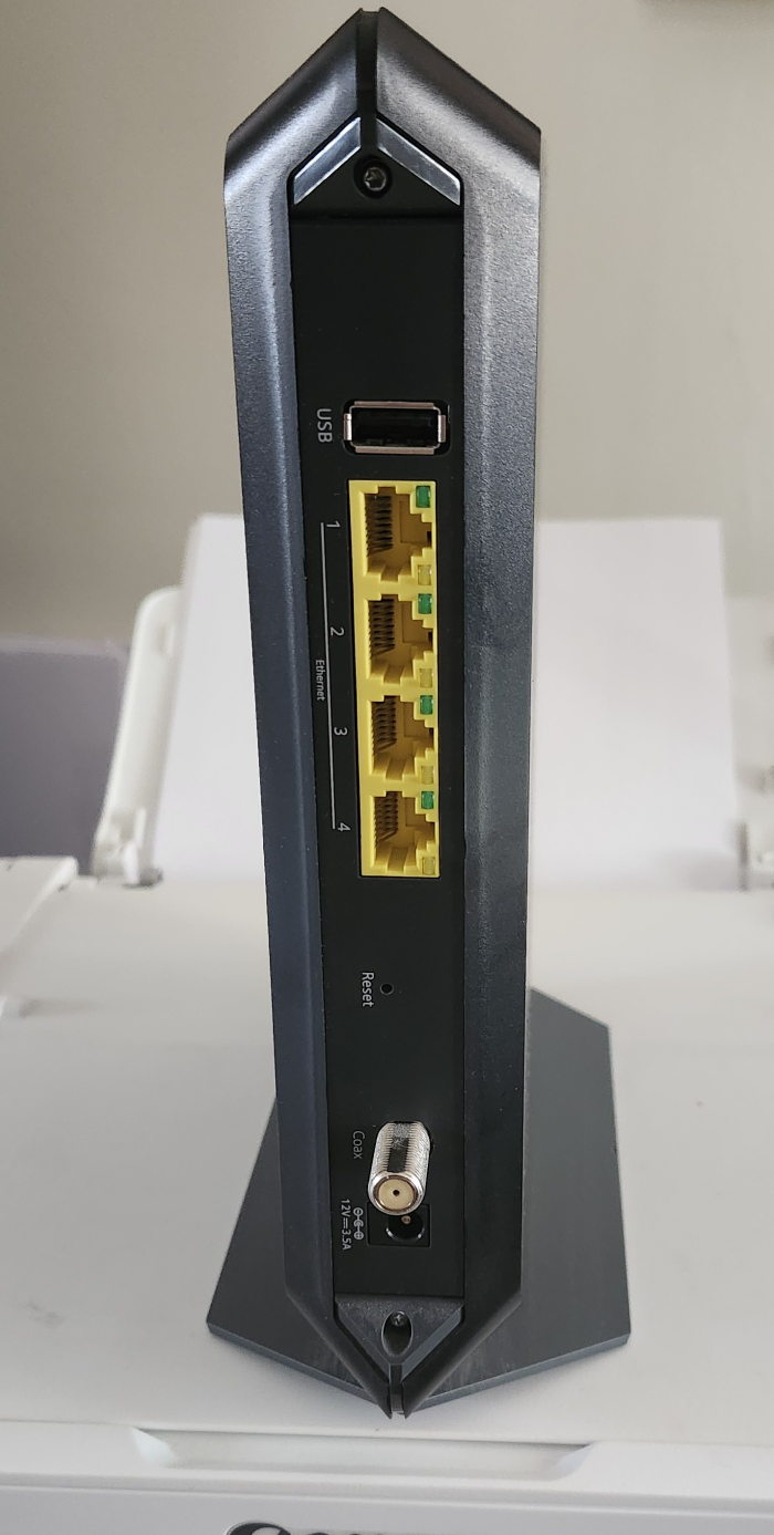 NETGEAR C7000v2 WiFi Cable Modem Router - photo 2