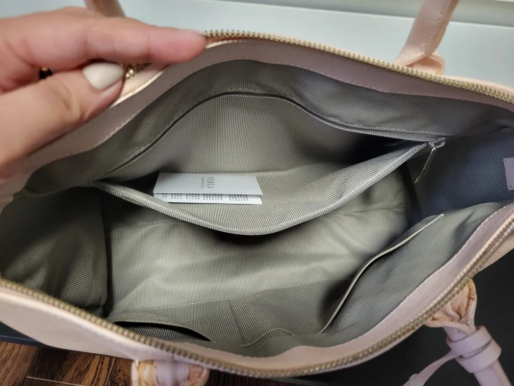 Furla Pink Leather Handbag image indicator(9)