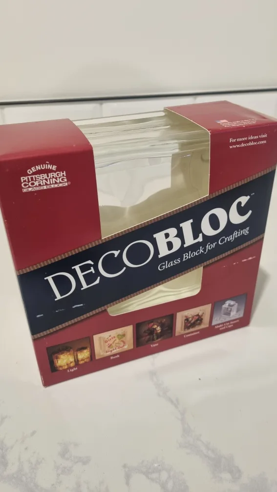DECOBLOC Glass Block for Crafting thumbnail