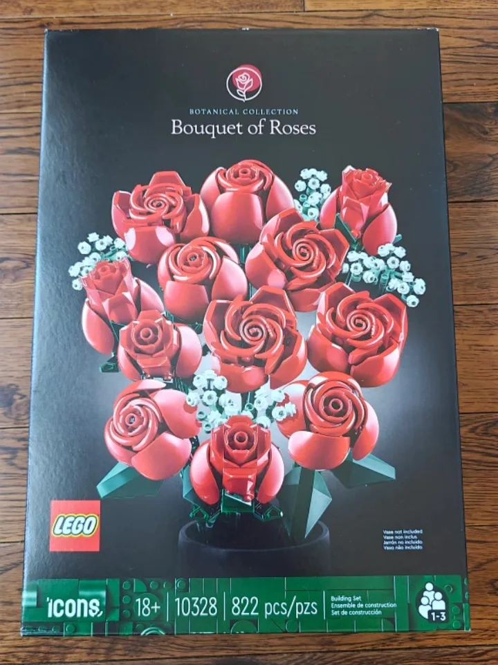 LEGO Botanical Collection Bouquet of Roses 10328 (new, sealed) thumbnail