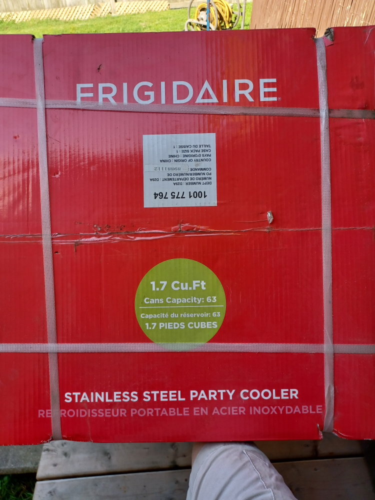 Frigidaire Stainless Steel Party Cooler - 63 Can Capacity - photo 3
