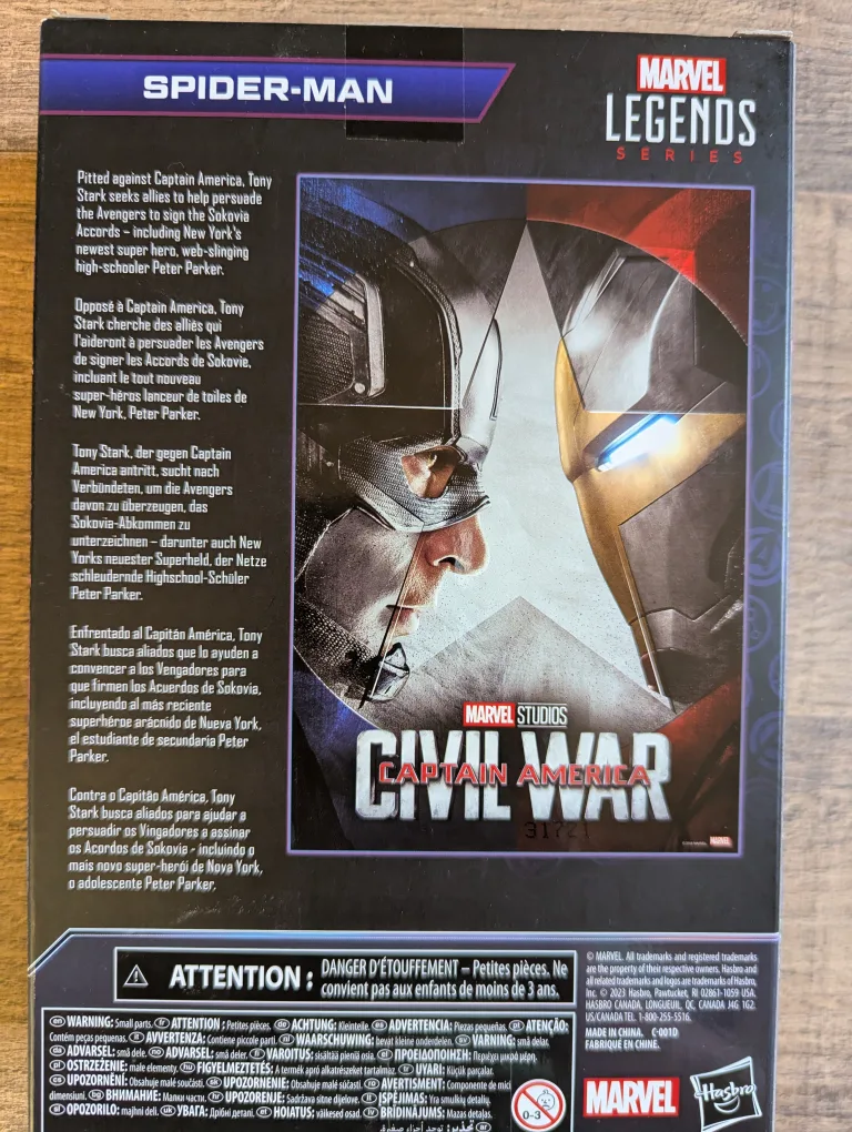 Marvel Legends Infinity Saga Spiderman figure image indicator(2)