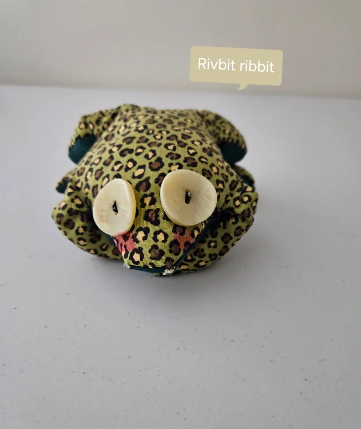 Handmade Bean Frog Bag & Green Beanbag 🇨🇦 image indicator(2)