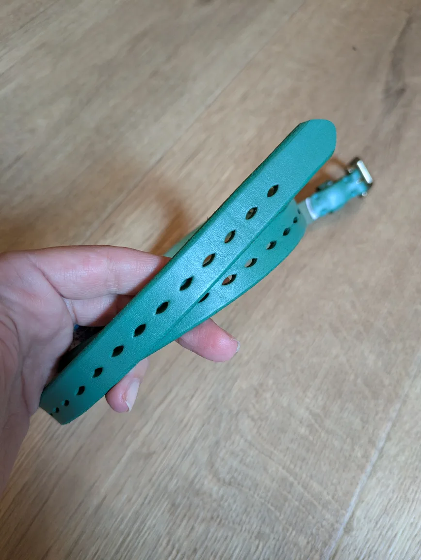 Ladies' Turquoise Genuine Leather Belt thumbnail