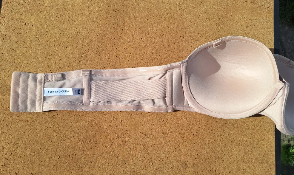 Torrid Curvy Strapless Bra - Size 42D (Kit Cat Club rescue) image indicator(2)