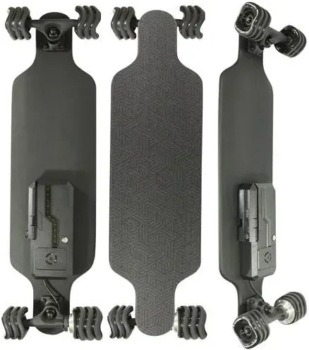 Black Electric Skateboard image indicator(3)