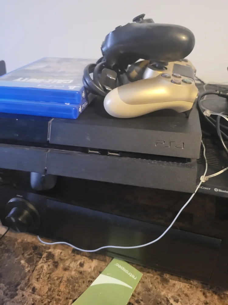 PlayStation 4 Console with Controllers thumbnail