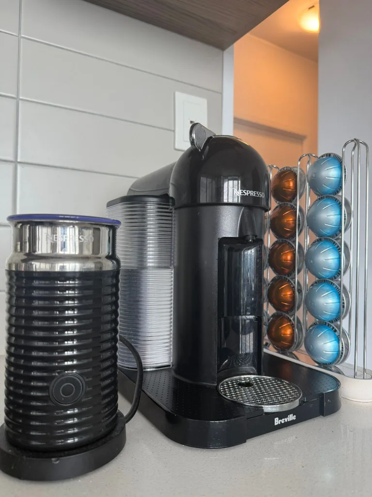 Nespresso Vertuo Next Coffee Machine with Aeroccino thumbnail