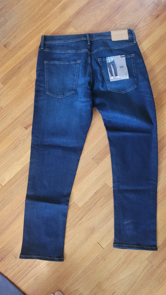 Jack & Jones Dark Blue Jeans W34 L32 thumbnail