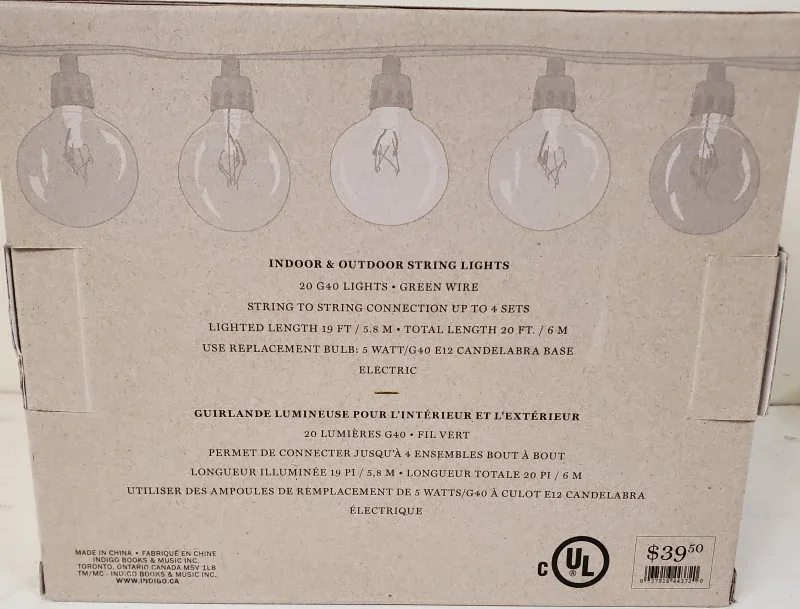 Indigo Starry Glow Multicoloured Small Patio Lights image indicator(2)