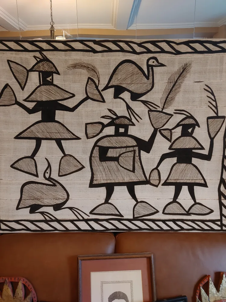Korhogo Mud Cloth Painting thumbnail