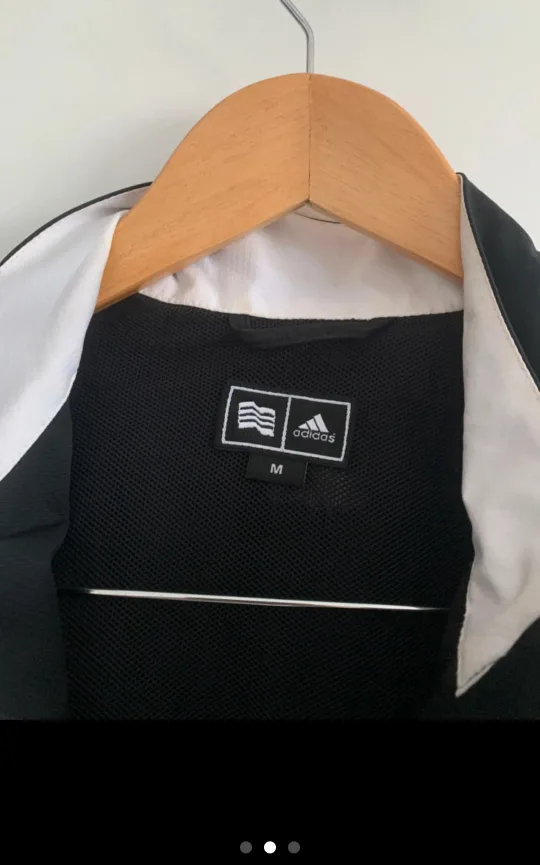 Adidas Black Jacket - Size M image indicator(3)