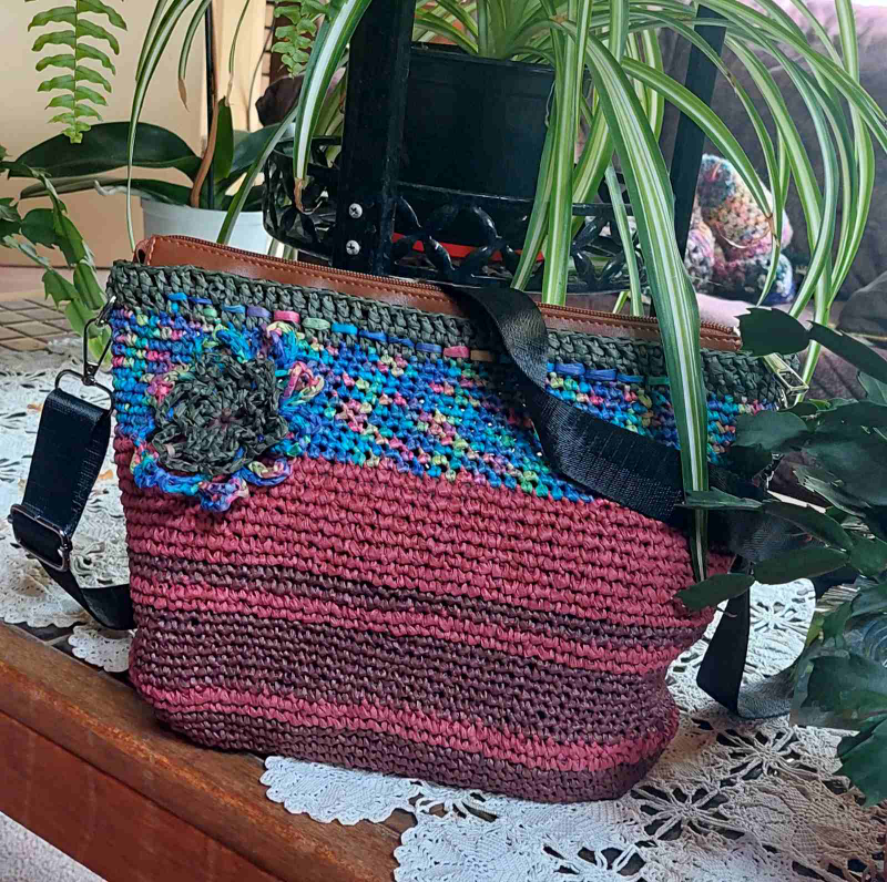 Hand Crocheted Purse