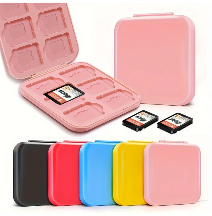 Black Nintendo Switch Game Card Case (SD, Micro SD)
