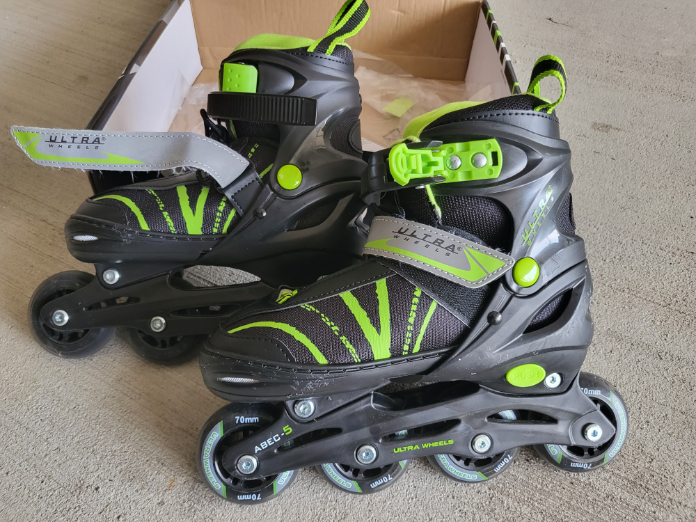 Ultra Wheels Inline Skates, Size 5-8