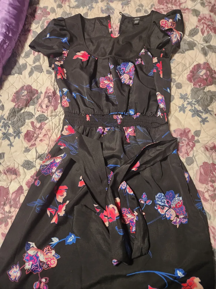 Jacob Floral Print Dress - Size TP/XS thumbnail