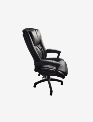 Staples Black Leather Office Chair - photo 3
